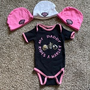 Baby Harley Shirt and Hats